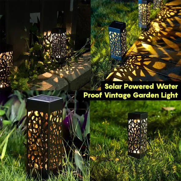 Solar Powered Waterproof Vintage Garden Light My StoreI bought three.