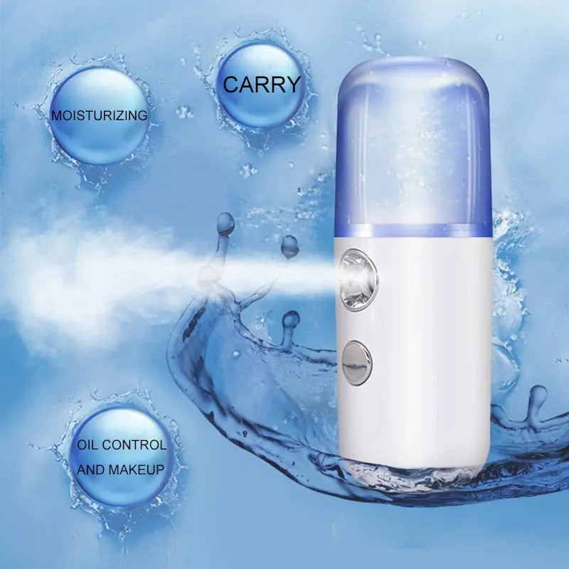 Nano Mist Facial Sprayer Beauty Instrument USB Face Steamer Moisturizing Beauty My StoreI bought three.