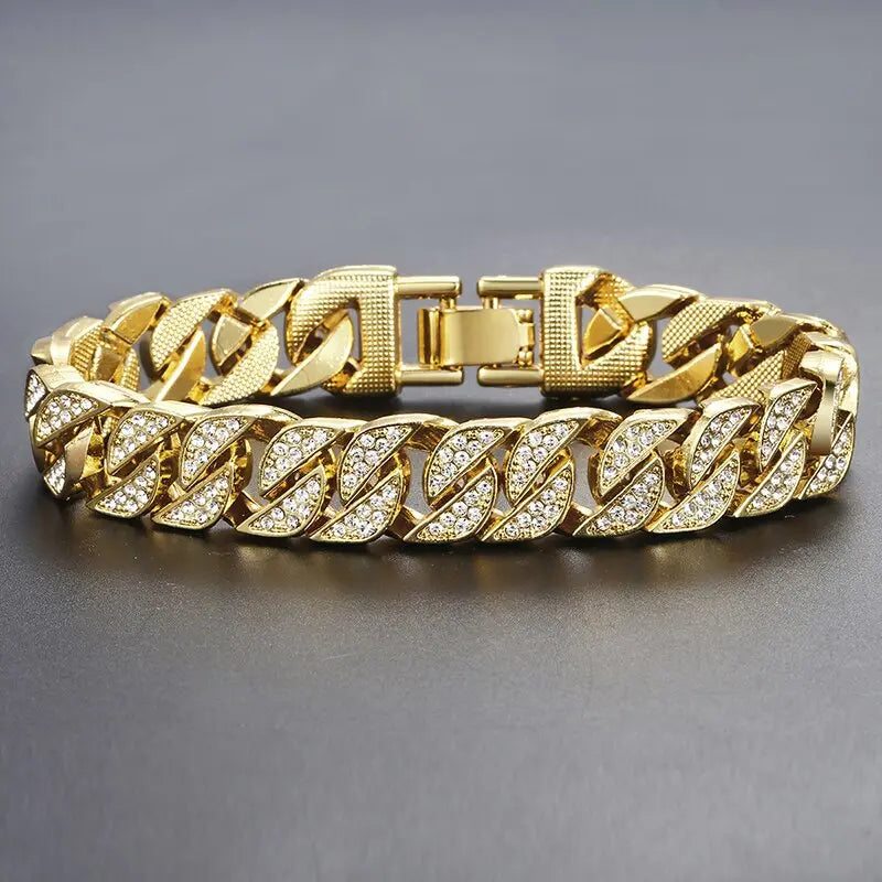 Miami Gold Curb Cuban Bracelet My StoreI bought three.