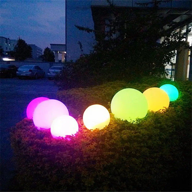 Waterproof Garden Ball LED Lights for Outdoor My StoreI bought three.