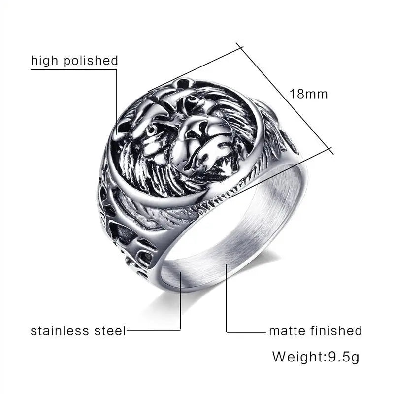 Lion Head Rings My StoreI bought three.