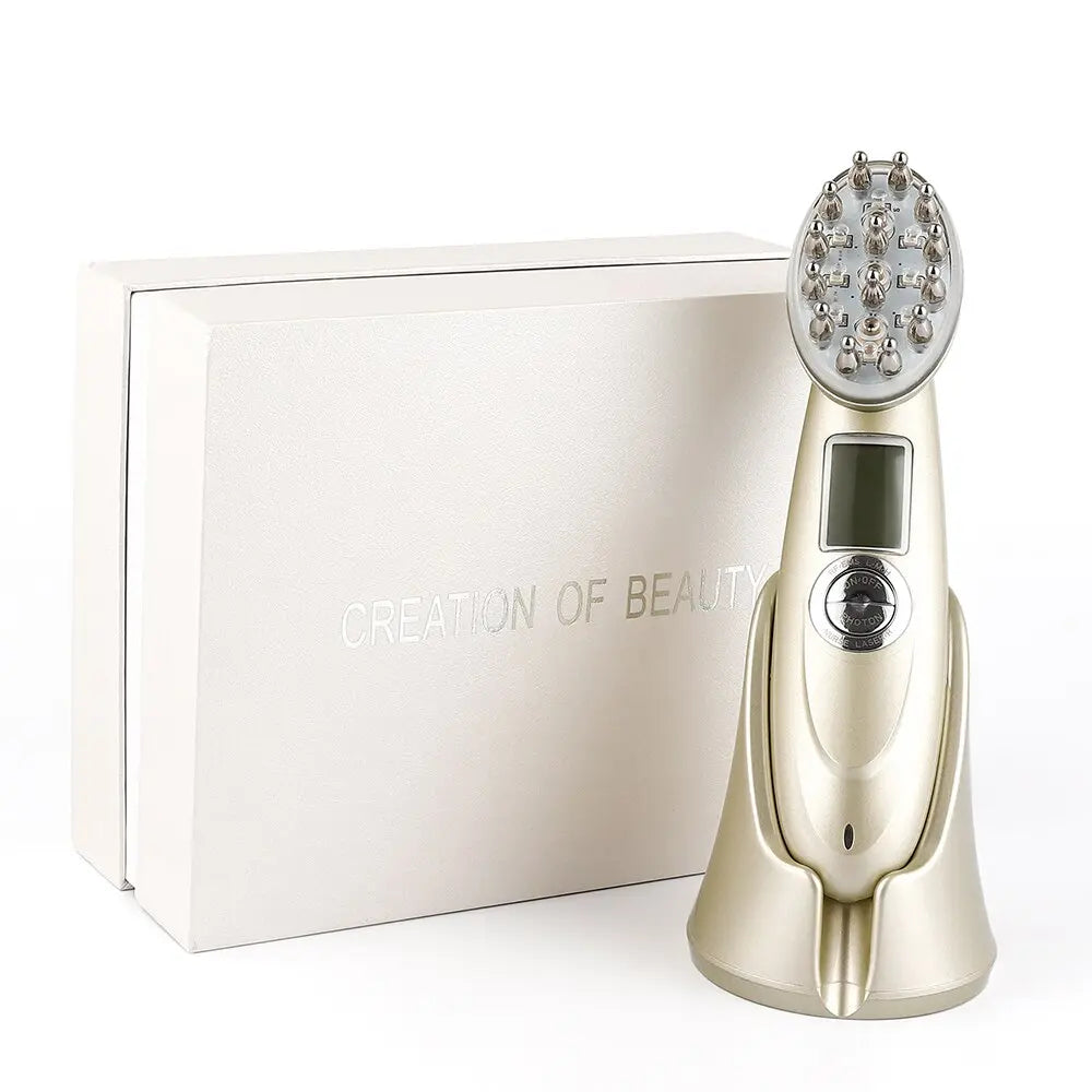 Electric Laser Hair Growth Comb Infrared EMS RF Vibration Massager Microcurrent Hair Care Hair Loss Treatment Hair Regrowth My StoreI bought three.