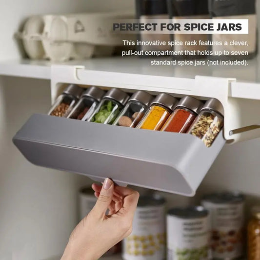 Kitchen Self-Adhesive Wall-Mounted Spice Organizer My StoreI bought three.