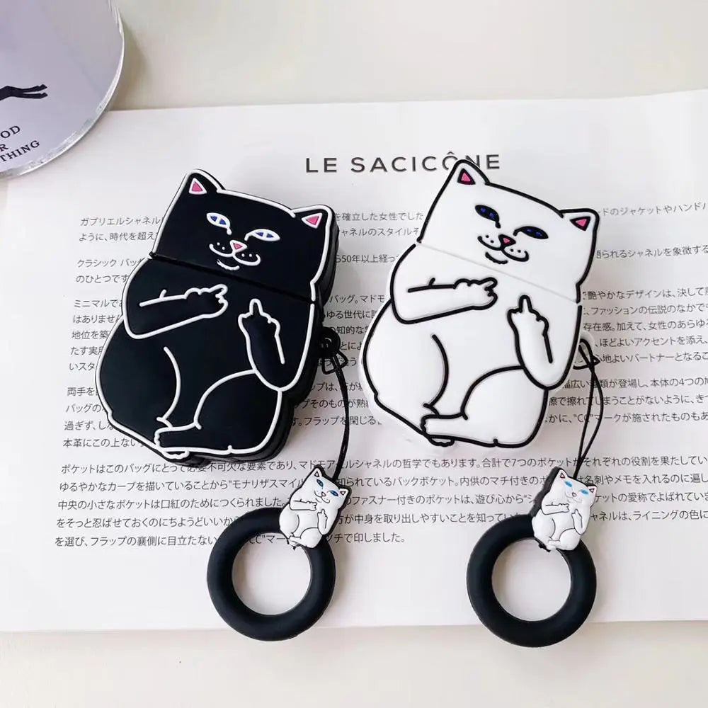 Cartoon Cat AirPods Case My StoreI bought three.