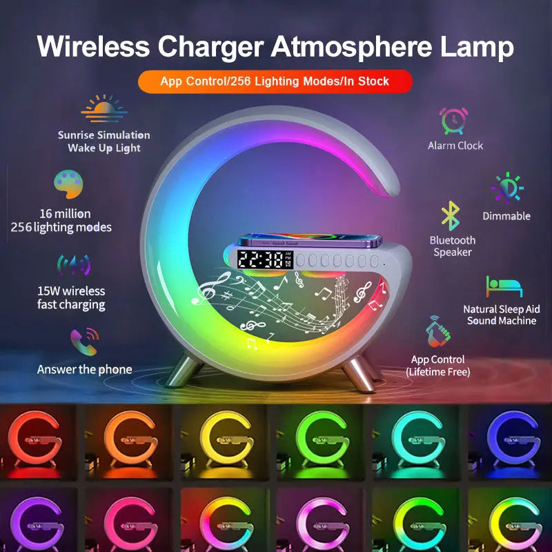 Bluetooth Speaker Wireless Charger Lamp My StoreI bought three.