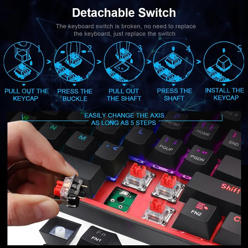 Mini Mechanical Gaming Wired Keyboard My StoreI bought three.