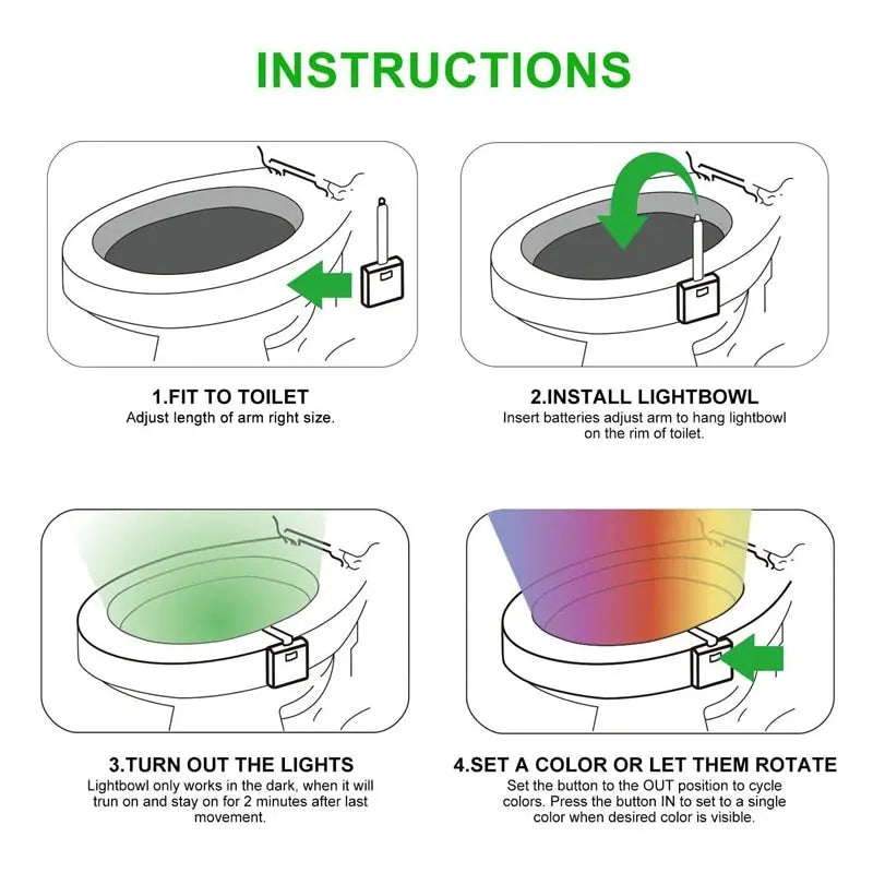 Toilet Night Light My StoreI bought three.