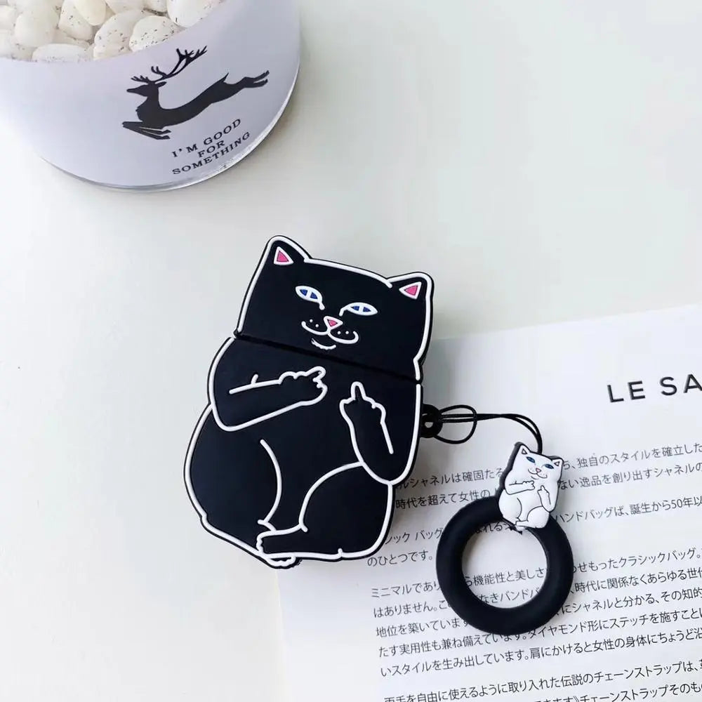 Cartoon Cat AirPods Case My StoreI bought three.