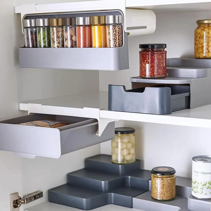 Kitchen Self-Adhesive Wall-Mounted Spice Organizer My StoreI bought three.