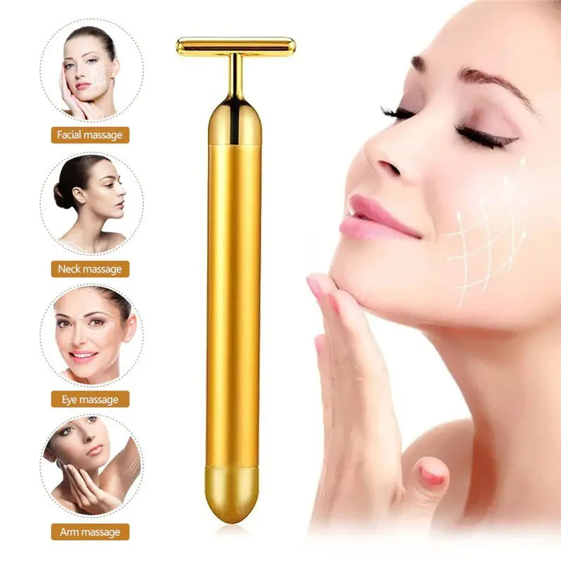 Energy 24K Gold T Beauty Bar Facial Roller Massager My StoreI bought three.