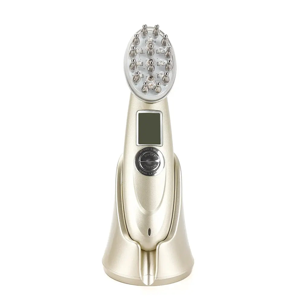 Electric Laser Hair Growth Comb Infrared EMS RF Vibration Massager Microcurrent Hair Care Hair Loss Treatment Hair Regrowth My StoreI bought three.