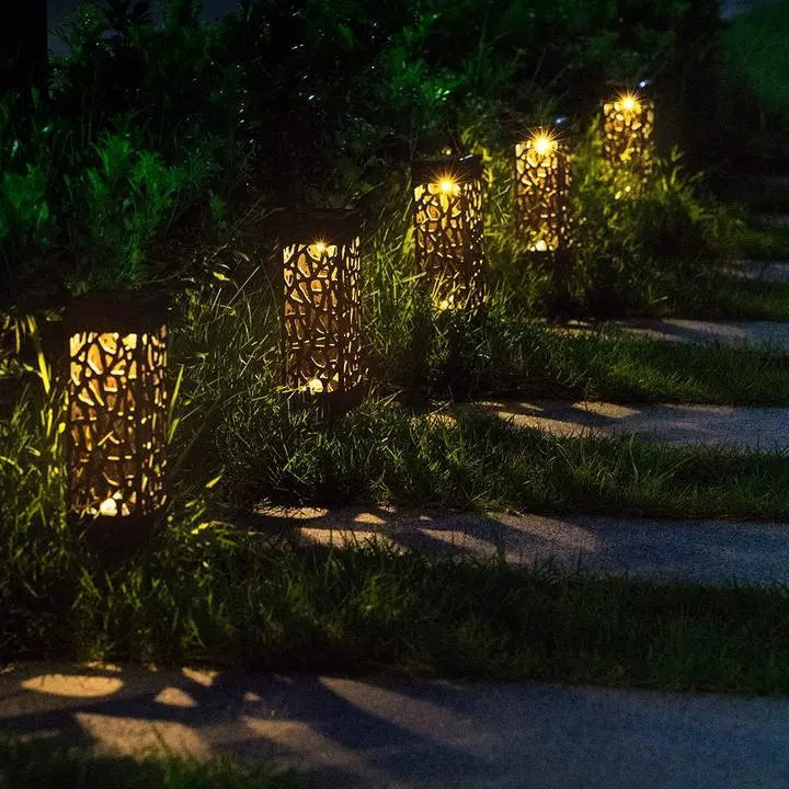 Solar Powered Waterproof Vintage Garden Light My StoreI bought three.